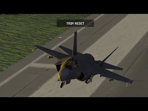 F-35 Lightning gameplay + VTOL landing - Armed Air Forces