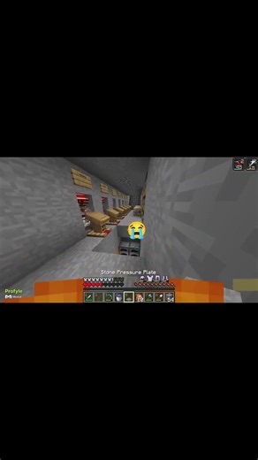 WAIT FOR IT… Minecraft Lava Chicken Trap #minecraft #short #gaming #minecraftshorts