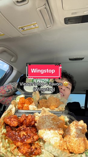 Wingstop Mukbang: Taste the Top 4 Flavors and More!