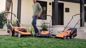 LawnMaster CLMF4819X 19-inch Brushless Cordless Lawn Mower with 2X24V MAX 4.0Ah Battery and a Dual Charger 6 Cutting Position