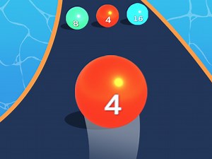 Play Color Ball Run 2048 | Free Online  Games. KidzSearch.com