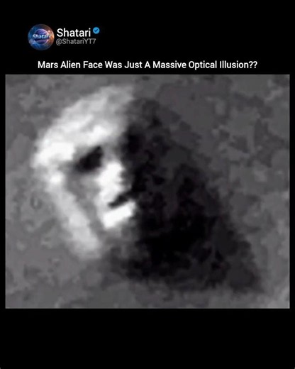 The Truth Behind The Famous "Face On Mars"! #space #cosmos