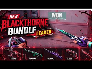 NEW Blackthorne Bundle Gameplay LEAKED-Price Vandal, Knife & Variants?