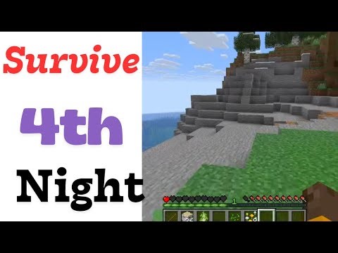 Minecraft 4th Night Survival livestream? #minecraft #roblox #minecraft #funny #survive (Portrait)