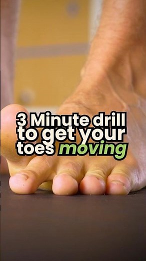 Unlock Your Toes 👣 Best Starting Drill for Foot & Toe Movement