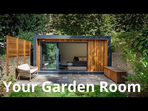 The Frame Style Garden Room by London Town Cabins