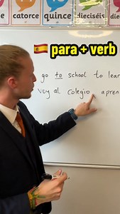 Essential #Spanishgrammar 👉 Para Infinitive in #Spanish 🇪🇸🇨🇴 Find free online courses, free downloads, lesson booking and more at spanishwithjames.co.uk 👨🏼‍🏫 #spanishlessons #learnontiktok #learnspanish spanishlearners #spanishasasecondlanguage #spanishlife #spanishgrammar #learnspanish #spanishonline #learningspanish #bilingual #learnspanishonline #spanishlessons #spanishtutor #realspanish #polyglot #usefulspanishexpressions #spanishlanguage #spanishwords #colombianspanish #mexicanspani