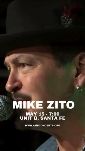 Mike Zito\nUnit B by Chocolate Maven\nMay 15 • 7:00 PM