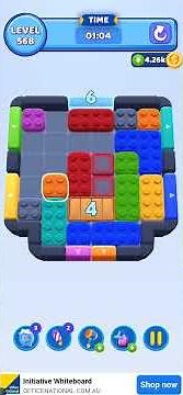 level 568 color block jam