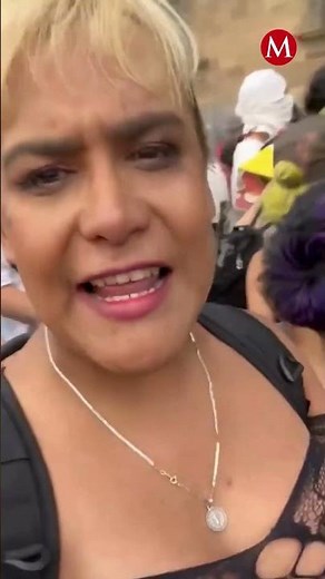 "The 4T betrays": Representative María Clemente denounces attacks during the march for trans visi...