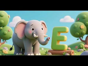 E for Elephant – Easy E! | ABC Learning Song for Kids 🐘🎵