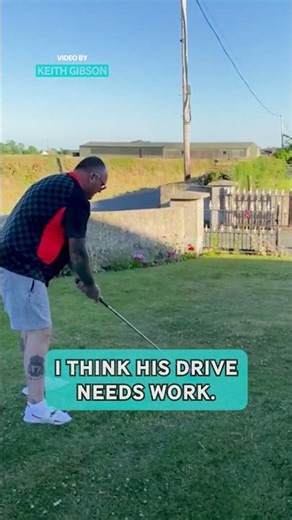 Crazy Golf Ball Accident #golf #fails