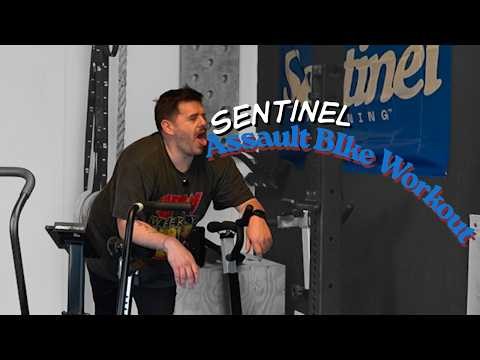 Sentinel Training Assault Bike Workout