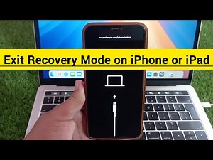 How to Exit Recovery Mode On iPhone and iPad