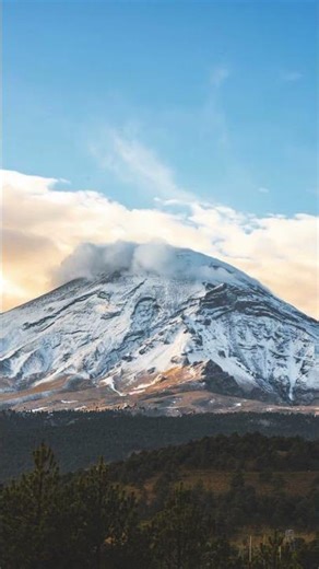 Why This Volcano Burns Blue at Night #facts #explorion