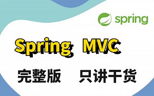 【完整版】快速掌握Spring MVC核心知识点，本视频为你一一解答