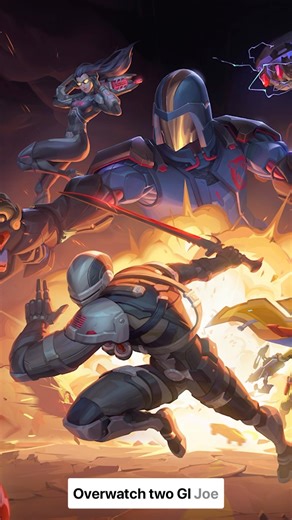 Hasbro Pulse on Instagram: "Overwatch 2 x G.I. Joe Collab REVEALED | Interview with Dion Rogers & Wizards of the Coast Celebrate Yo Joe June with an exclusive first look at the Overwatch 2 x G.I. Joe collaboration! 🎮💥 In this special interview, Rich Zamorano (Creative Lead at Wizards of the Coast) sits down with Dion Rogers (Art Director at Blizzard Entertainment) to talk about how two iconic universes joined forces. Discover how classic G.I. Joe and Cobra characters like Snake Eyes, Baroness,