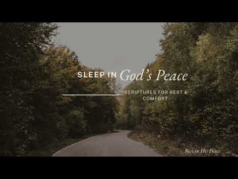 Sleep in God’s Peace | Scriptures for Rest & Comfort