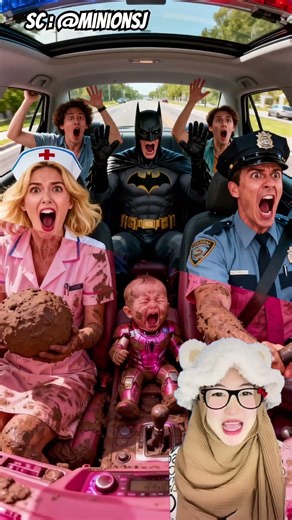 Adik takut sama Batman ⁉️😳 @MinionsJ