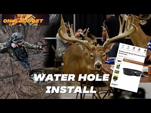How to Put in a Water Hole for Deer | Cheap & Easy Setup from Tractor Supply