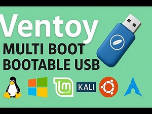 3 OS in One USB | Multi Boot Ventoy Bootable USB Drive