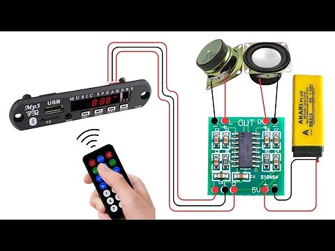 MP3 Bluetooth Module Setup with PAM8403 Amplifier | Full Guide