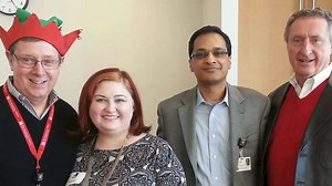 Dr. Randy Caldwell started his career at Riley Hospital for Children in 1978. Since then, he helped launch the Riley heart transplant program and provided care to many children. According to numerous families, his care included emotional support and guidance during some very difficult days. Tomorrow, he will work his last full day at the hospital ahead of his retirement. There are patients who have known Dr. Caldwell for decades. The strong bond Dr. Caldwell formed during this long-term care is 