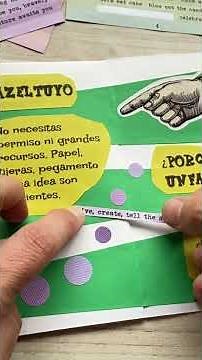 ✂️ Make Your Own FANZINE in Minutes | Creative DIY with Paper & Collage #handmade