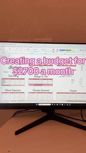 This is an example of our budget with just under $2700 a month take home pay. Get your own spreadsheet today! #lowincomebudget #monthlybudgetmethod #budgetspreadsheet #spreadsheetbudget #budgetingtips #budgetforbeginner #budgetforfun #budgetforfamily