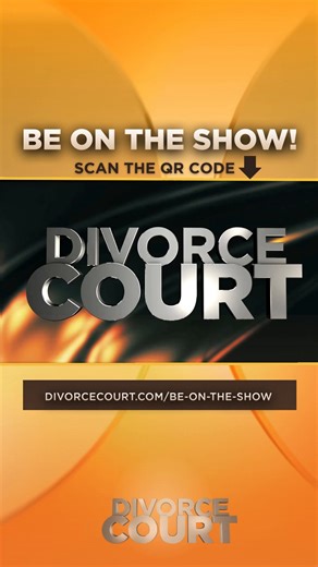13K views · 63 reactions |  Tap into real talk, real rulings, and real results.  Scan the QR code or head to DivorceCourt.com/be-on-the-show to apply now! | Divorce Court | Facebook