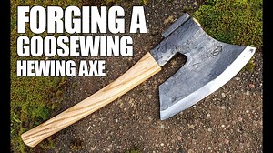 Step By Step To Forge A Hewing Axe | Nils Ögren