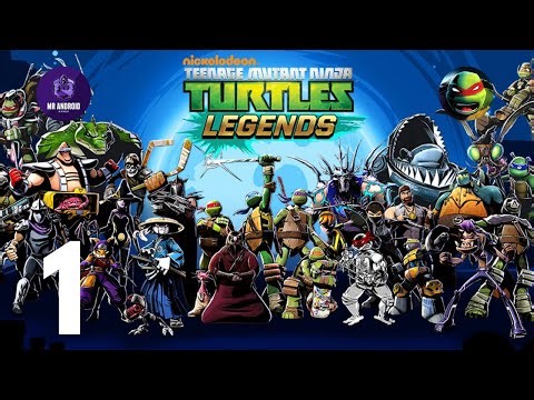 TMNT Legends Gameplay Walkthrough Part 1 – Chapter 1: Stages 1-3 | Intro & Battles | Android Game