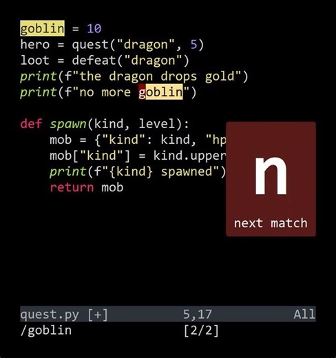 VimFu — Dot Patterns