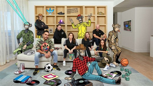 Adidas, à l'aise dans ses baskets, lance sa première série de NFT