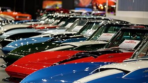 He owns one of the largest Corvette collections. Here's a peek behind the locked door