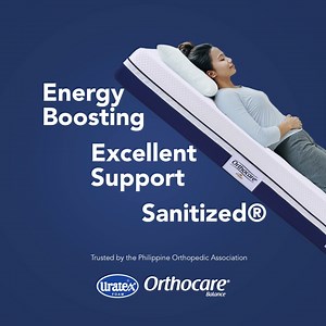 Find balance in your sleep with Ur Most Trusted💙 Uratex Orthocare Balance is made with excellent support, vitality-boosting fabric, and Sanitized® for protection against harmful bacteria to help U achieve better sleep. Shop the Orthocare collection at a trusted store near you, or visit our website: https://uratex.com.ph/ #UratexMostTrusted | Uratex Philippines