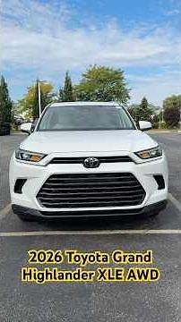 2026 Toyota Grand Highlander XLE AWD Exterior Walkaround #toyota #grandhighlander #automobile #suv