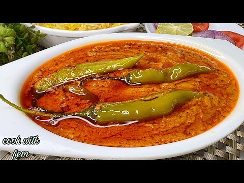 Mirchi Ka Salan | Hyderabadi Dawaton Wala Biryani Ka Salan | Mirchi Salan | हैदराबादी मिर्ची का सालन