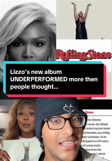 Lizzo’s new album UNDERPERFORMED more then people thought… Lizzo’s new album arrived earlier this month. She tried everything in her power to promote the album to make sure it has a great first week sale. Last week, Billboard revealed Lizzo’s new album didn’t make the chart. Which was a huge turnaround from her previous album 2022’s ‘SPECIAL’ which debuted at number 2 on the Billboard 200. According to Rolling Stone magazine, it has been revealed Lizzo’s new album actually sold 2,649 copies in i