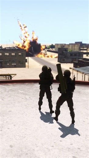 Iran's missile test against the US#arma3