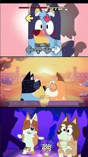 Feel the Beat: FNF's Heart-Pounding Showdown with Bluey & Bingo! #fnf #myheart #bluey