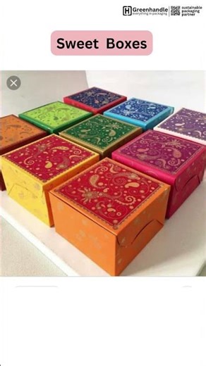 Sweet Boxes with Logo – Festive, Elegant & Premium Packaging