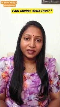 pain during, before and after urination?? causes simplified #burning sensation #urinarysymptoms