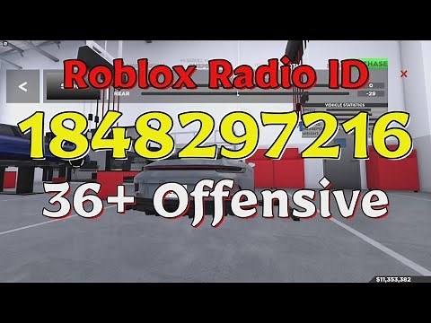 Offensive Roblox Radio Codes/IDs