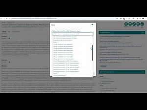 Annotated Bibliography in Chicago Style 18th Edition