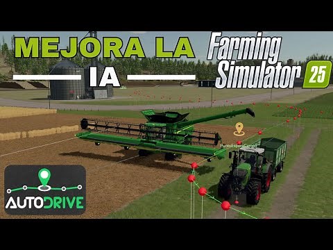 📘 Complete Guide to AutoDrive in Farming Simulator 25 | Learn how to use it step by step 🚜