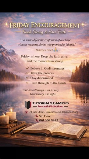 Happy Friday to you all from tutorial Campus Academy. learning should be fun. matric rewrites classes have begun. #fyp #friday #nsc #matricrewrite #RewriteYourFuture