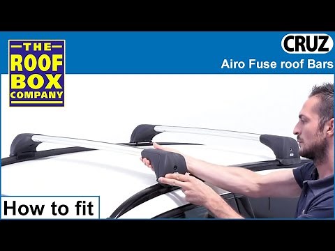 CRUZ Airo Fuse roof Bars - How to fit