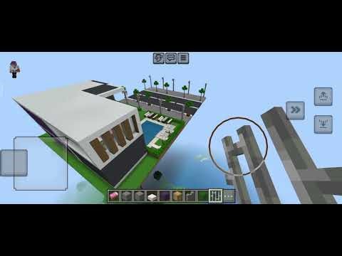 Modern city in Minecraft 🌿🌸#minecraft #minecraft house