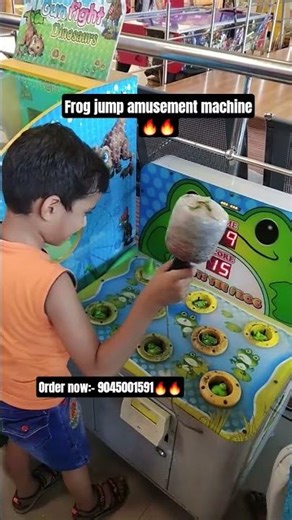 Frog jump machine for amusement park & gaming cafes 🔥🔥#tekken #gaming #arcademachine #arcadegaming